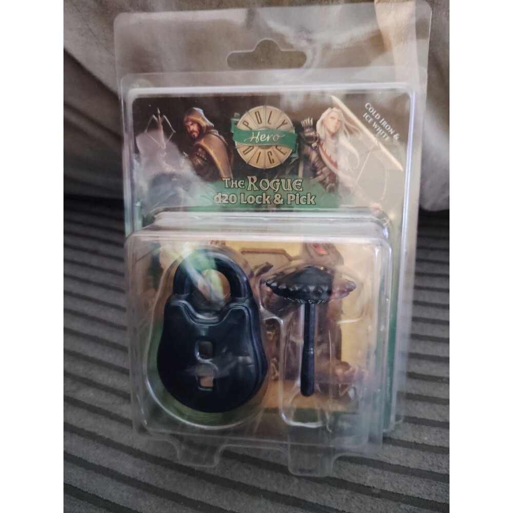 Polydice The Rogue D20 Lock n Pick